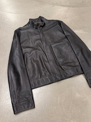 2000s Loewe leather jacket