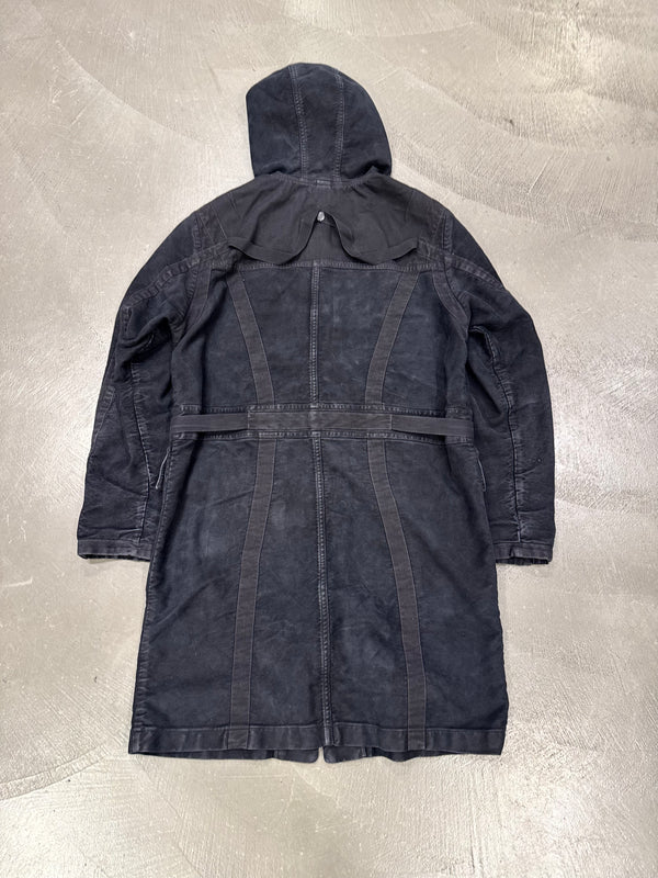 A/W2014 Dries Van Noten runway bondage parka