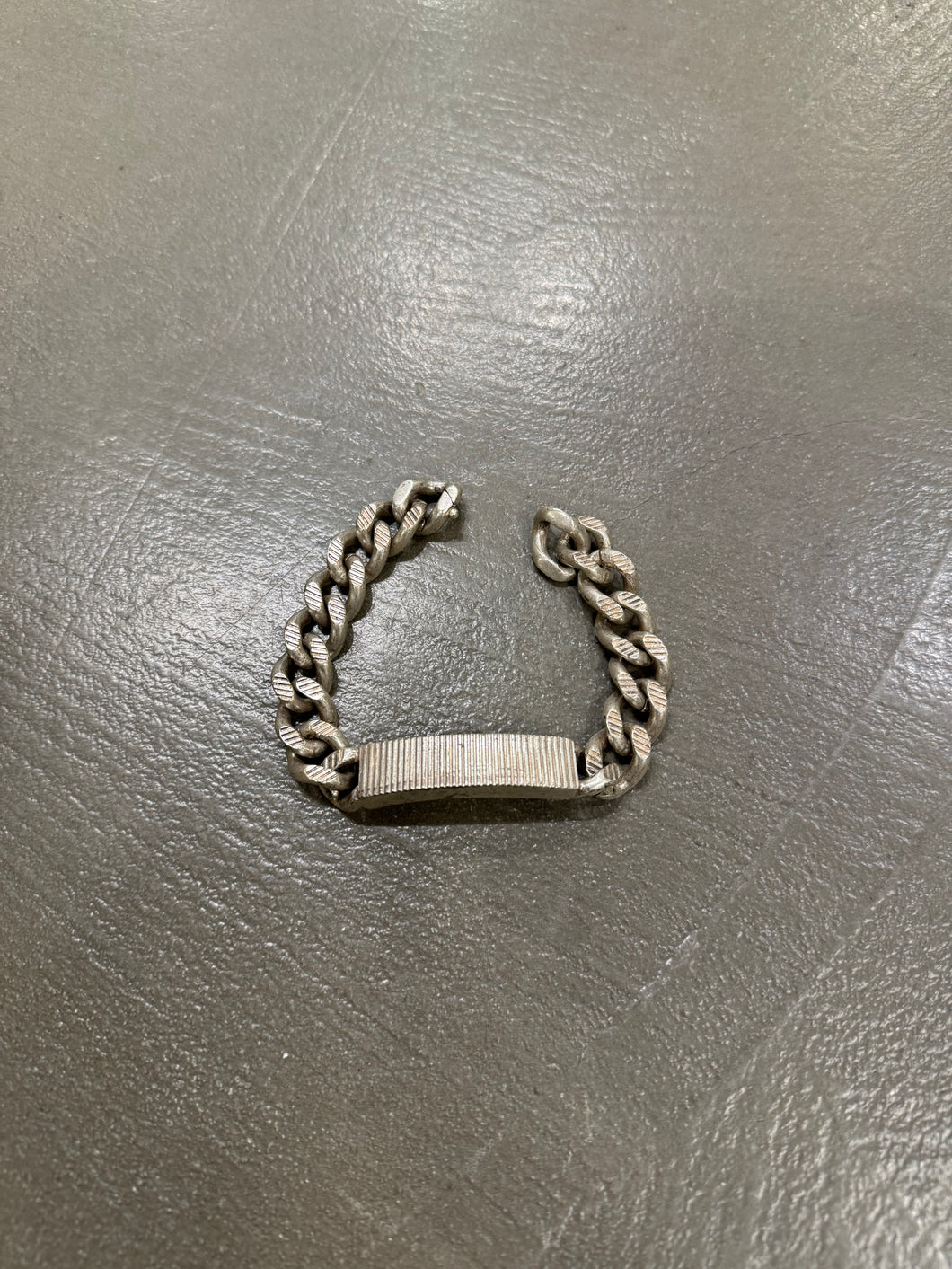 2000s Maison Margiela cuban bracelet