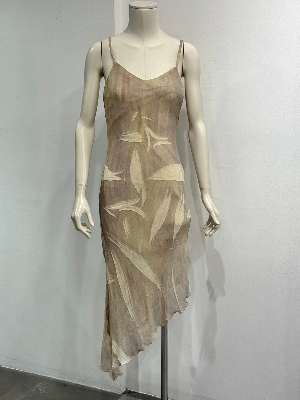 2000s Cavalli wrinkle dress