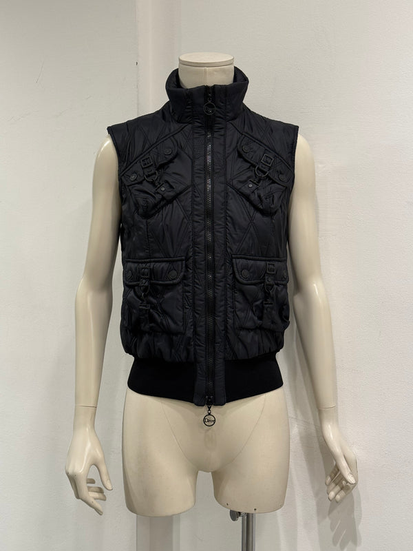 2005 Christian Dior by John Galliano multi-pocket padded vest