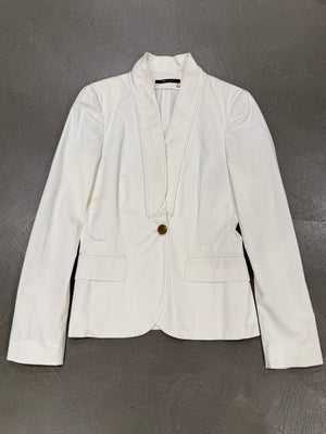 2004 Gucci white fitted blazer