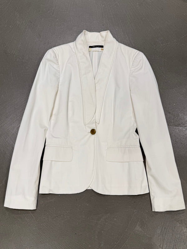 2004 Gucci white fitted blazer