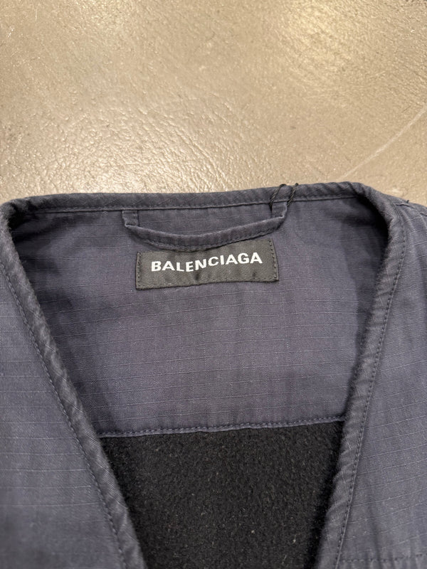 2021 Balenciaga multi pocket oversized vest