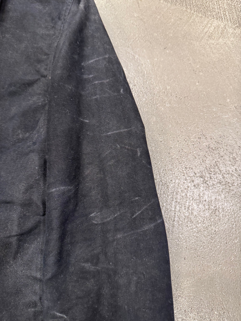 2000s Dior by Hedi Slimane faded raw cotton jacket