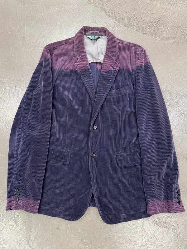 2008 Comme des Garçons gradient corduroy jacket