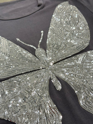 2000s Giorgio Armani butterfly t-shirt