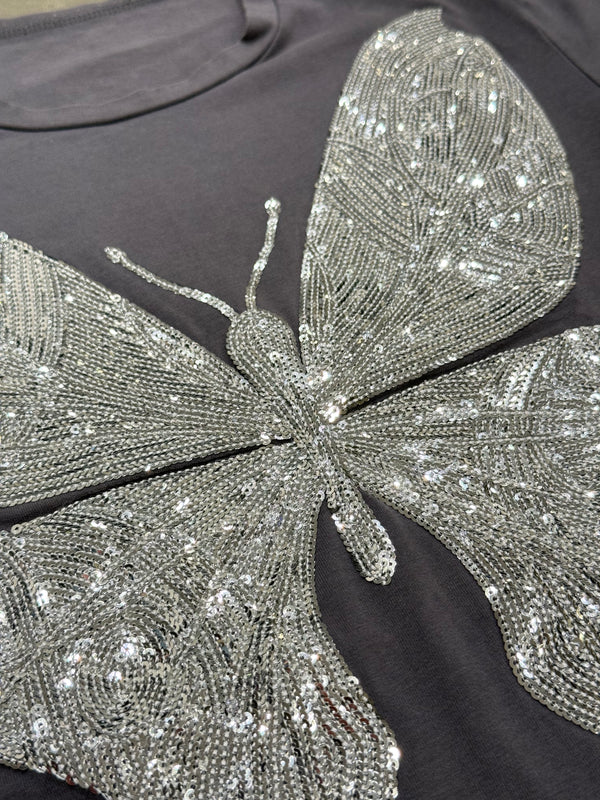 2000s Giorgio Armani butterfly t-shirt