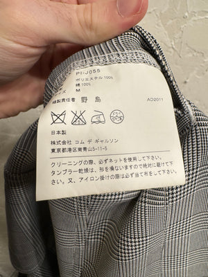 2011 Comme des Garçons checkered zipper jacket