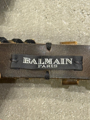 A/W2010 Balmain by Christophe Decarnin bullet belt