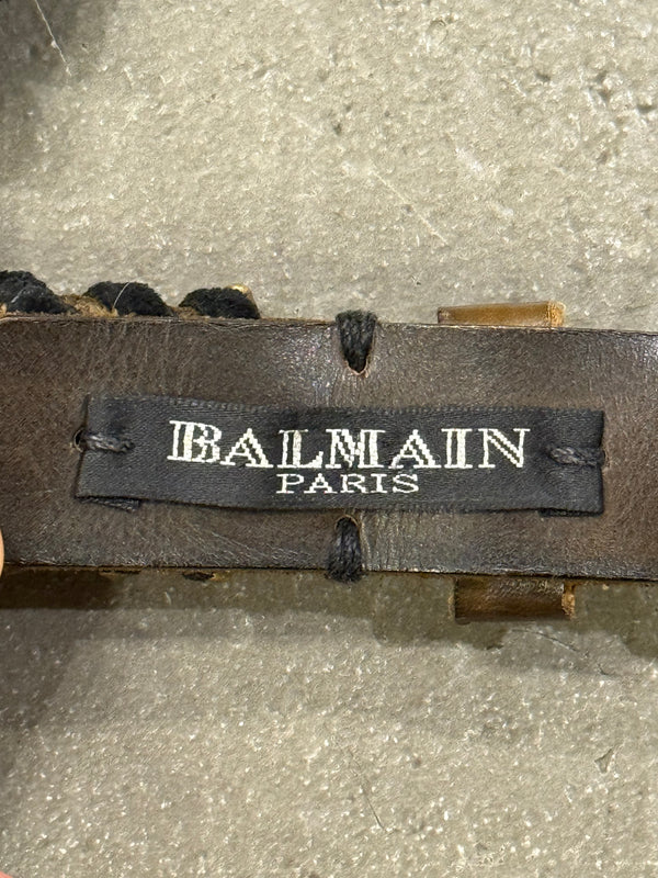 A/W2010 Balmain by Christophe Decarnin bullet belt