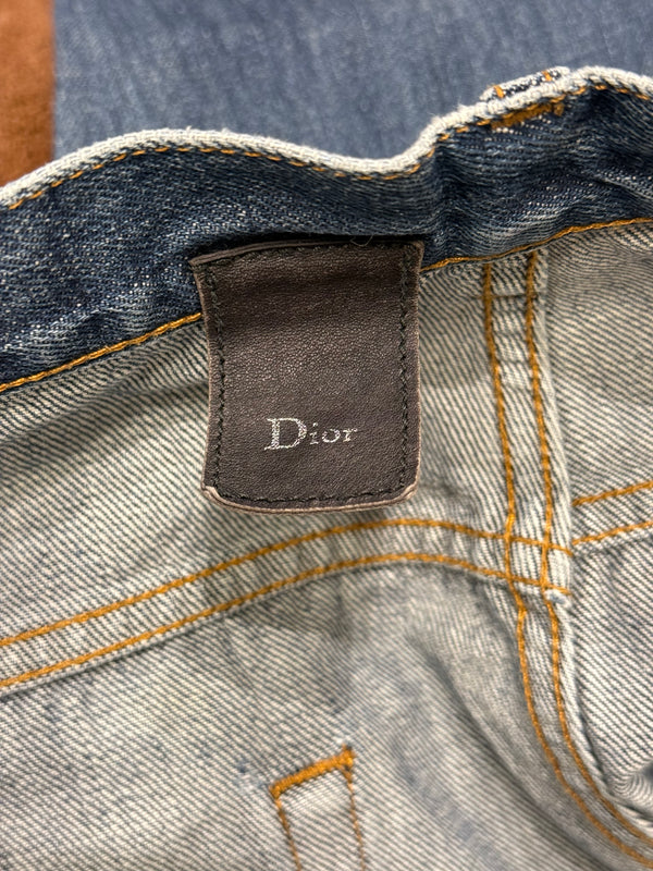 2000s Dior Dior by Hedi Slimane raw denim