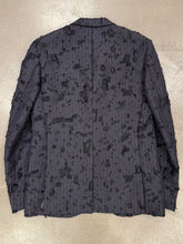 Load image into Gallery viewer, A/W2004 Junya Watanabe destroyed pinstripe runway blazer
