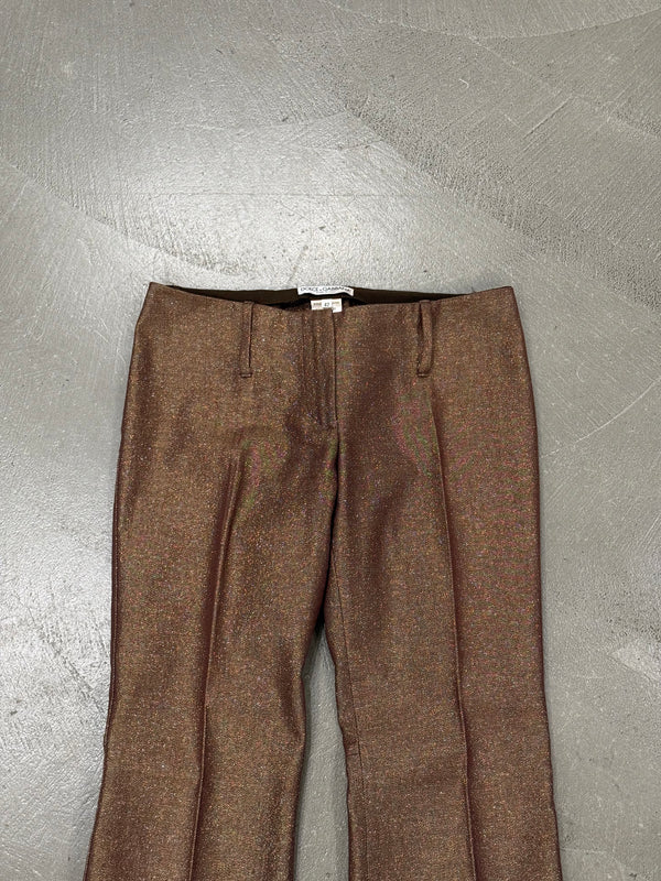2001 Dolce & Gabbana low rise tailored pants