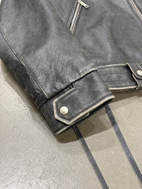 A/W2024 Enfants Riches Déprimés distressed pianist aviator jacket