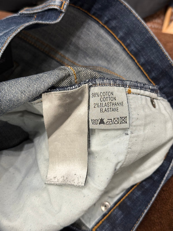2000s Dior faded jeans