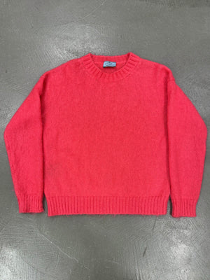 2018 Prada pink mohair sweater