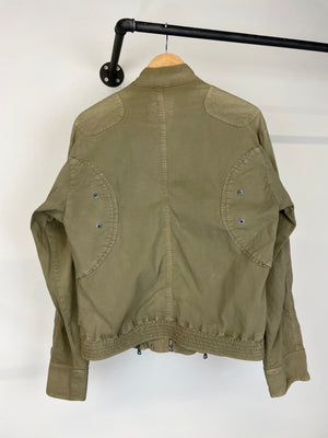 AW2004 Dolce & Gabbana parachute cargo studded jacket