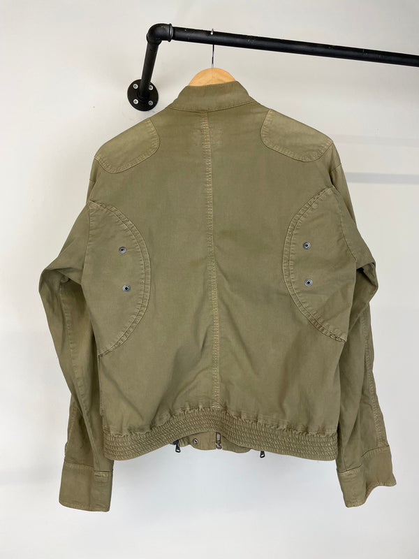 AW2004 Dolce & Gabbana parachute cargo studded jacket