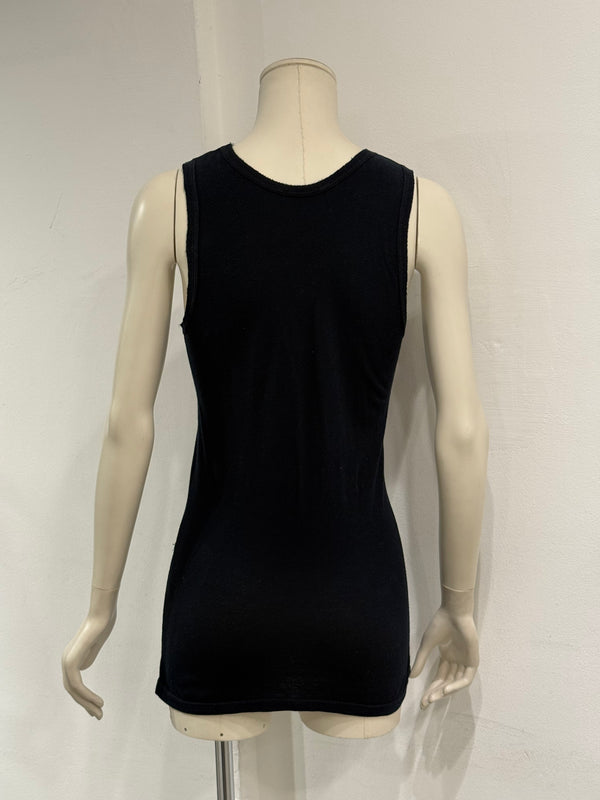 S/S2005 Ann Demeulemeester graphic tank top