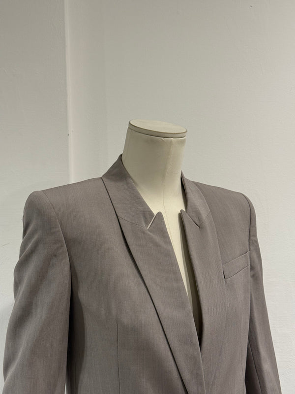 S/S2008 Maison Margiela deconstructed collar tailored blazer