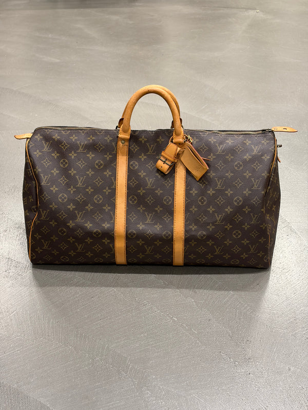 1983 Louis Vuitton monogram canvas Keepall 55