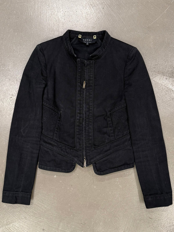 2003 Gucci by Tom Ford fitted paneled jacket