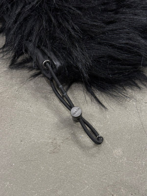 2000s Prada faux fur boots