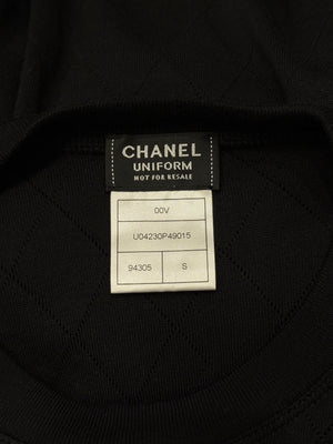Chanel uniform logo long sleeve