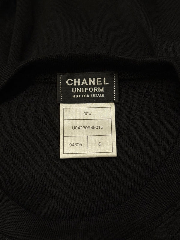 Chanel uniform logo long sleeve