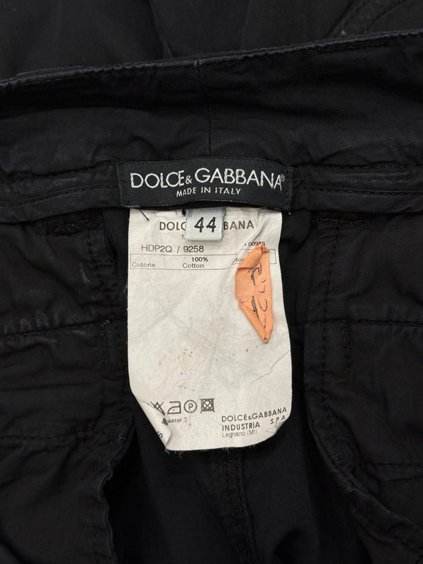 2004 Dolce & Gabbana runway bondage parachute cargo pants