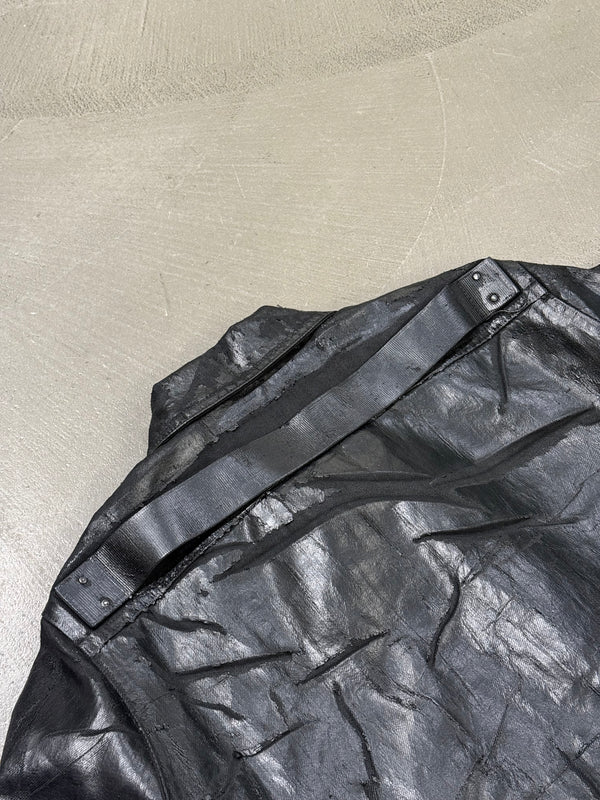 2024 Rick Owens "Jumbo Worker" megacrust denim jacket