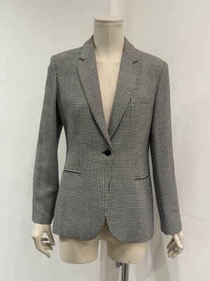 2001 Emporio Armani micro check tailored blazer