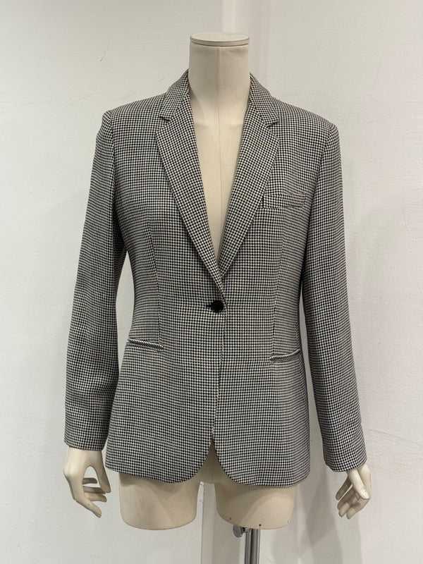 2001 Emporio Armani micro check tailored blazer