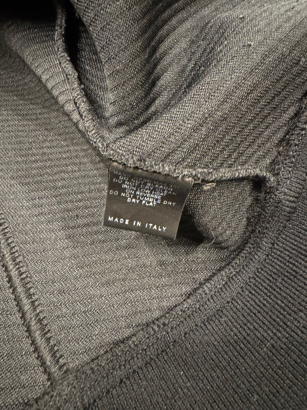 Louis Vuitton “uniforms” cropped black bomber jacket