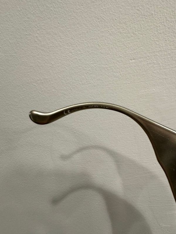 2002 Dior by John Galliano silver ski mask sunglasses