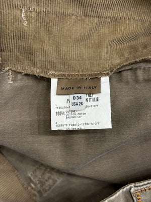 2000s Marithe Francois Girbaud asymmetrical skirt