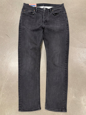 Acne Studios faded black regular jeans