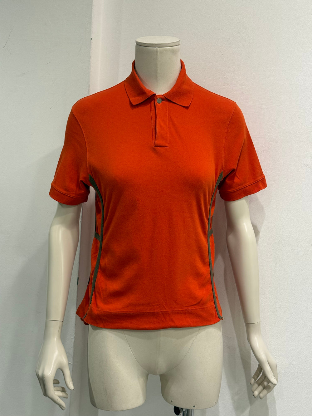 Hermès paneled polo shirt
