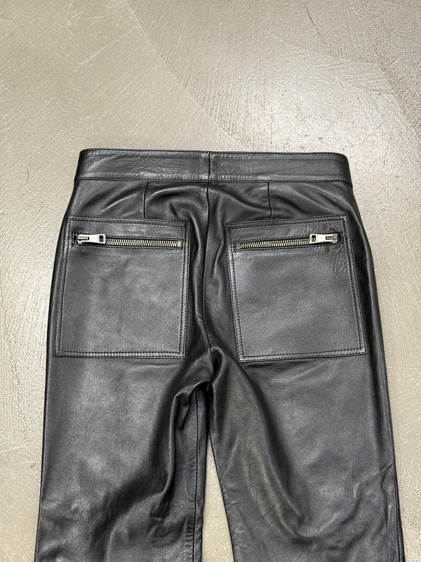 F/W 2001 Gucci By Tom Ford full zip leather pants