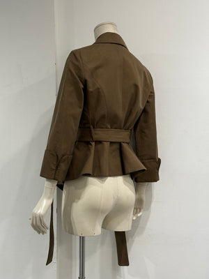 2008 Yves Saint Laurent belted trench jacket
