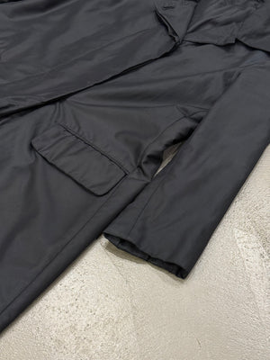 1990s Helmut Lang nylon duster trench coat