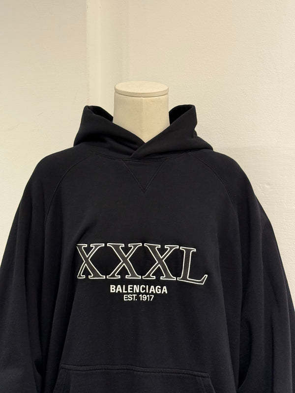 2022 Balenciaga by Demna XXXL oversized double layer hoodie