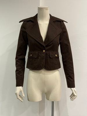 2003 Gucci by Tom Ford military tailored jacket