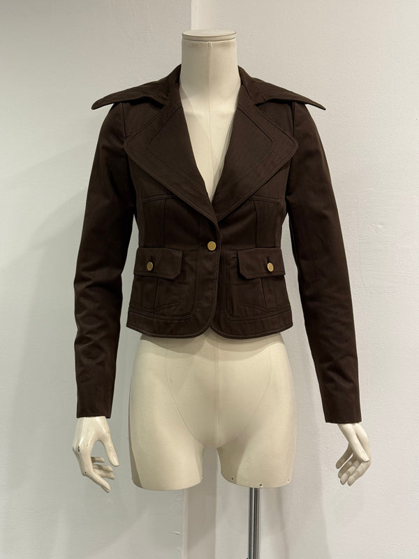 2003 Gucci by Tom Ford military tailored jacket