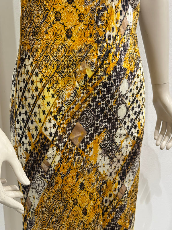 2000s Jean Paul Gaultier mosaic dress