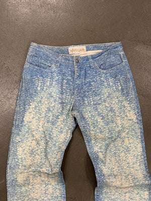2000s Roberto Cavalli mainline glittered ocean pants