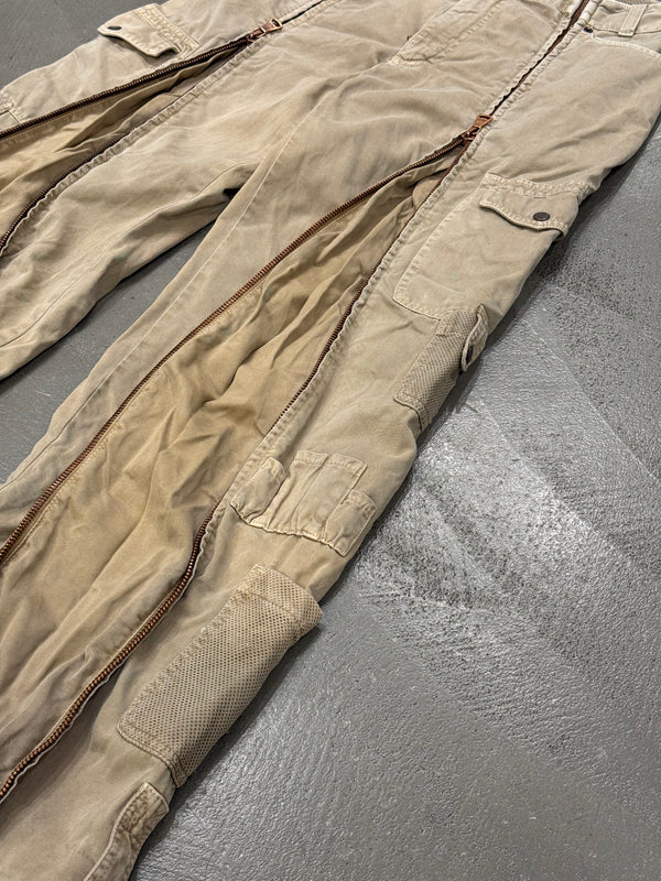 S/S2003 Dolce & Gabbana full zip parachute cargo pants