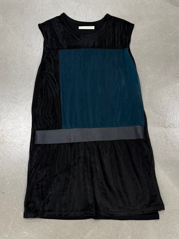 2000s Balenciaga by Ghesquiere paneled dress