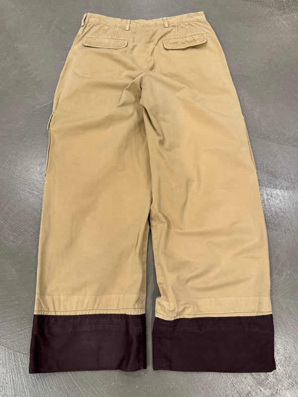 2000s Dries Van Noten wide cargo pants